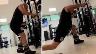 Janja mostra presidente Lula treinando perna aos 80 anos