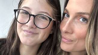 Schynaider Moura e a filha