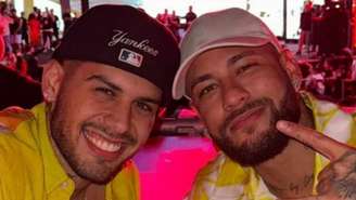 Zé Felipe e Neymar (Reprodução/Instagram)