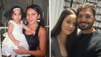 Camylla cresceu sem conhecer o pai, e o reencontrou aos 18 anos em Campina Grande (PE)