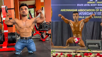 Fisiculturista mais baixo do mundo, Pratik Vitthal Mohite é indiano e acumula 338 mil seguidores em seu perfil no Instagram