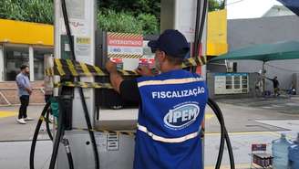 Fiscalização interdita diversas bomba de combustível em oito estados do Brasil