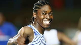 Caster Semenya é bicampeã olímpica dos 800 metros.