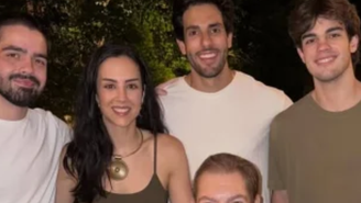 Raro! Faustão surge em foto ao lado da família no aniversário da filha, Lara / Reprodução: Instagram