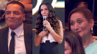Leo Dias, Ivete Sangalo e Sonia Abrão no Melhores do Ano (Reprodução/TV Globo)