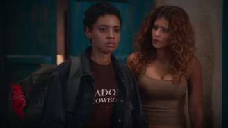 Eduarda (Gabz) e Agrado (Isadora Cruz) em 'Coração Acelerado'