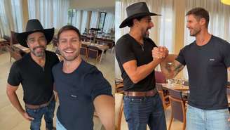 Jonas Sulzbach e Alberto Cowboy