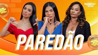 Quem sai do 'BBB 26', Jordana, Marciele ou Solange? Parcial da enquete do paredão aponta rejeição de sister