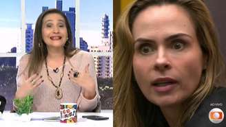 Sonia Abrão no A Tarde é Sua e Ana Paula Renault no BBB 26 (Reprodução/RedeTV!/TV Globo)