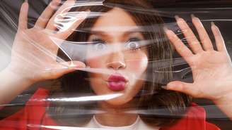 Priscilla Alcântara caracterizada como Susi