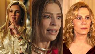 Carminha (Adriana Esteves) e Nazaré (Renata Sorrah) podem aparecer em Três Graças (Reprodução/TV Globo)
