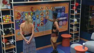 Samira e Leandro Boneco no 'BBB 26'