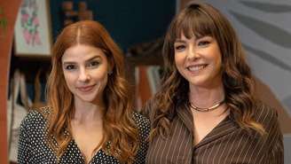 Juquinha (Gabriela Medvedovsky) e Violeta (Regiane Alves) de Três Graças (Divulgação/TV Globo)