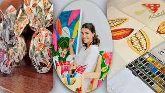 A artista plástica Camila Senna, cujo trabalho cruza arte contemporânea e design, foi convidada para criar uma colaboração especial que levou a sua linguagem visual para além da tela.