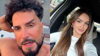 Latino e Suzanna Freitas, 25 anos, filha do cantor e de Kelly Key