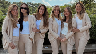 Kiki Pinheiro, Buby Pinheiro, Jô Pinheiro, Helô Pinheiro, Rafa Justus e Ticiane Pinheiro 