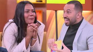 Chaiany do BBB 26 e Gil do Vigor no Bate