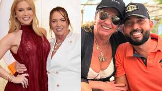 Margareth com os filhos, Virginia e William