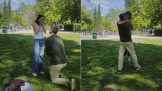 Filho de Fábio Assunção, João Assunção pede namorada Giovanna Vieira em casamento