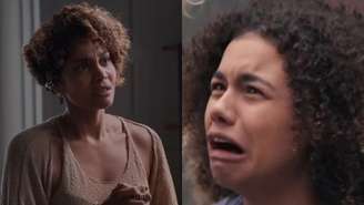 Lena (Barbara Reis) e Joélly (Alana Cabral) de Três Graças (Reprodução/TV Globo)