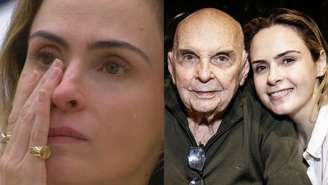 Ana Paula Renault no BBB 26 e com o pai, Gerardo Renault (Reprodução/TV Globo/Instagram)