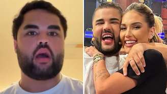 Lucas Guedez e Virginia Fonseca