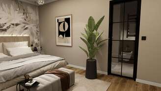 Se você dorme numa suíte, a dica do feng shui é manter a porta do banheiro sempre fechada para “segurar” as vibrações positivas