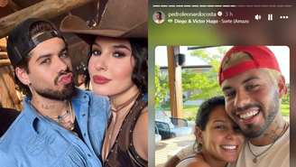 Irmão de Zé Felipe publica foto do cantor com Ana Castela e causa burburinho nas redes