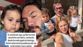 Eliezer desabafa sobre estado de saúde do filho com Viih Tube