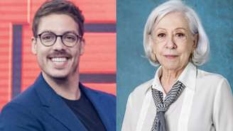 Fábio Porchat e Fernanda Montenegro (Divulgação)