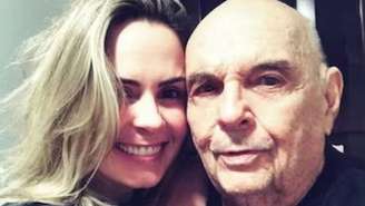 Ana Paula, participante do 'BBB 26', e o pai