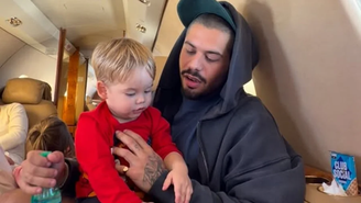 Emocionante! Veja o vídeo de Zé Felipe se reencontrando com os filhos