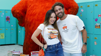 Larissa Manoela e André Luiz Frambach 