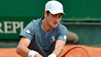 João Fonseca no Masters 1000 de Monte Carlo.
