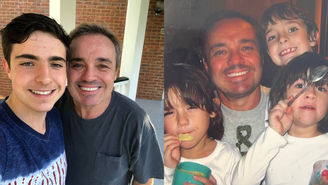 Filhos de Gugu fazem homenagem ao pai