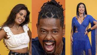 Gabriela, Leandro e Marciele (Reprodução/Globo)