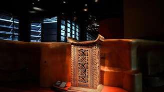Arquivo. O trono dos Tesouros Reais de Abomey, anteriormente exposto no Museu Quai Branly em Paris, foi devolvido pela França ao Benin.