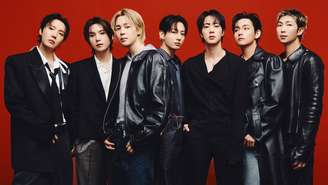 BTS é formado por Jungkook, V, Jimin, Suga, RM, Jin e J