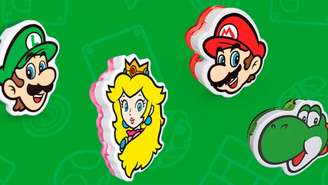 Super Mario ganha coleção especial no Kinder Joy