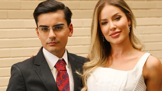 Dudu Camargo faz declaração de amor para Saory 'Presente'