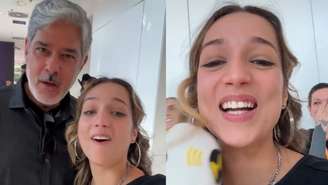 Samira comete gafe com William Bonner