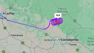 Aeronave de pequeno porte ficou cerca de duas horas em trajetória irregular antes de desaparecer do radar; piloto e copiloto morreram