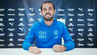 Bernardo Silva chegou ao Manchester City em 2017 –