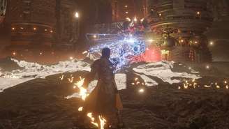 Sony destaca vantagens de jogar Saros no PS5 Pro com PSSR 2