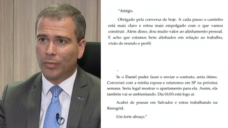 Paulo Henrique Costa teria pedido para ele e esposa visitar imóvel pago como propina por Daniel Vorcaro