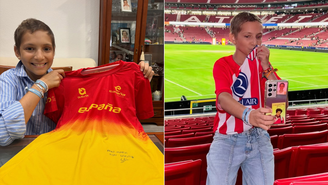 María Caamaño, a 'guerreira do futebol', morreu de câncer aos 13 anos nesta quinta