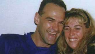 Oscar Schmidt e Esposa