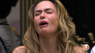 Ana Paula chora ao ver a família na final do BBB 26