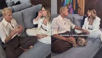 Xuxa surpreende Ana Paula Renault com declaração em gravação para o Fantástico