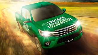 Toyota Hilux movida a biometano é o primeiro veículo desse tipo no Brasil